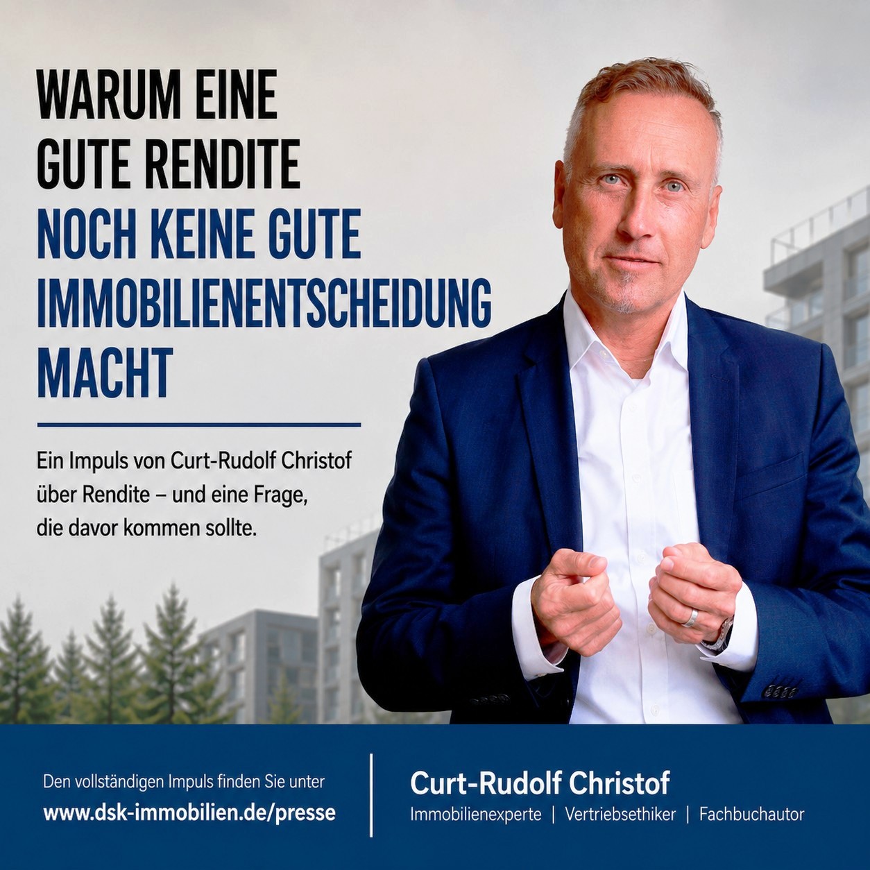 Pressemitteilung 26 07 28 Impuls Immobilie muss zum Menschen passen