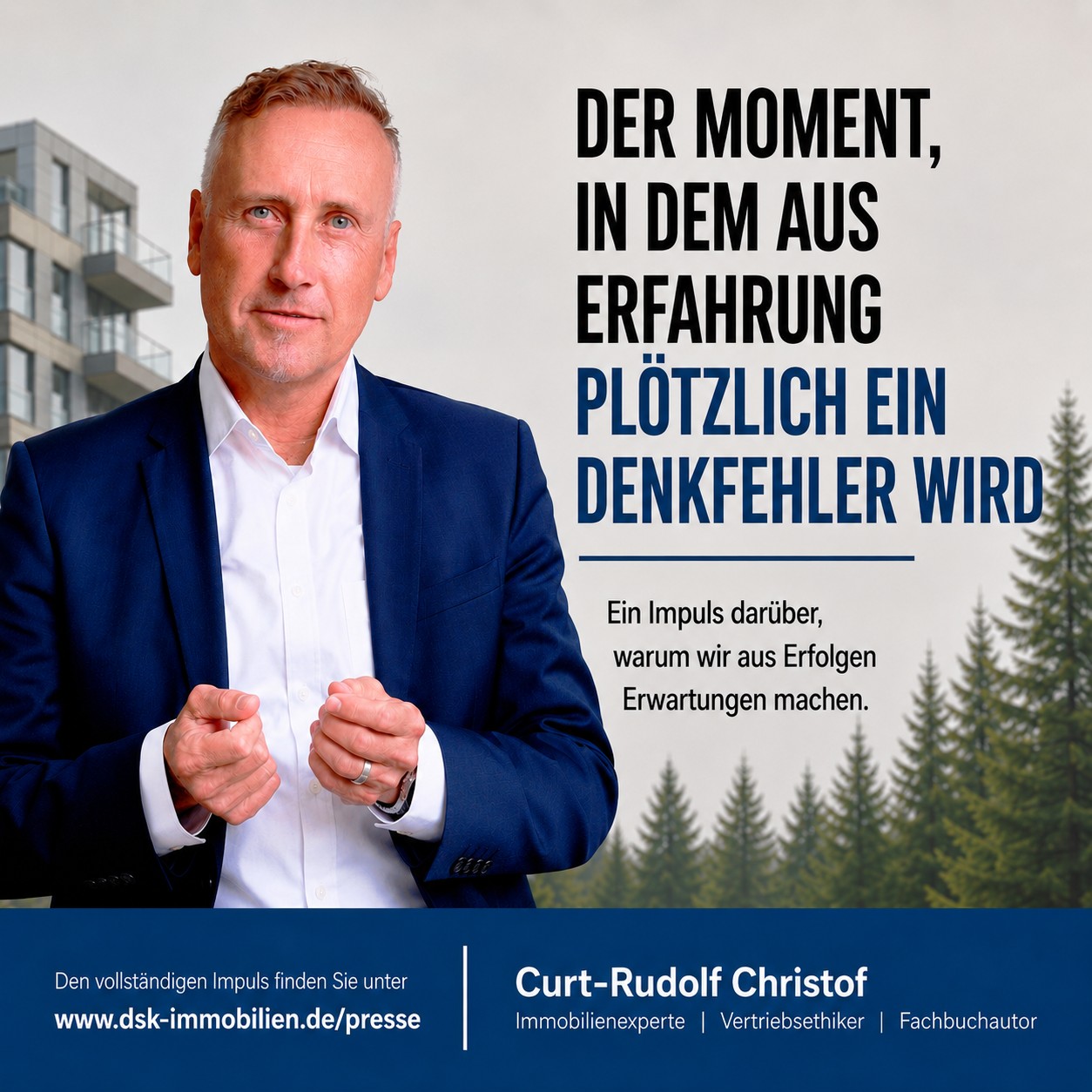 Pressemitteilung 26 07 28 Impuls Immobilie muss zum Menschen passen